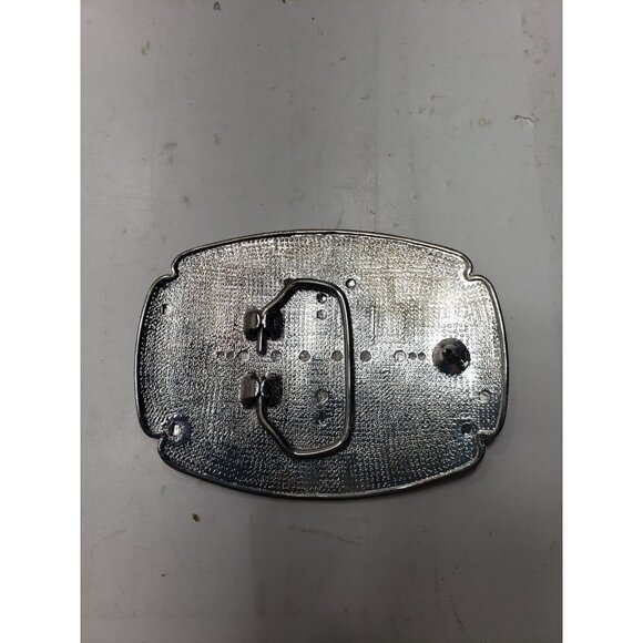 Lot Of 3 Vintage Oklahoma City Guess Y2K Chunky Big Two Tone Western Belt Buckle - Picture 16 of 16